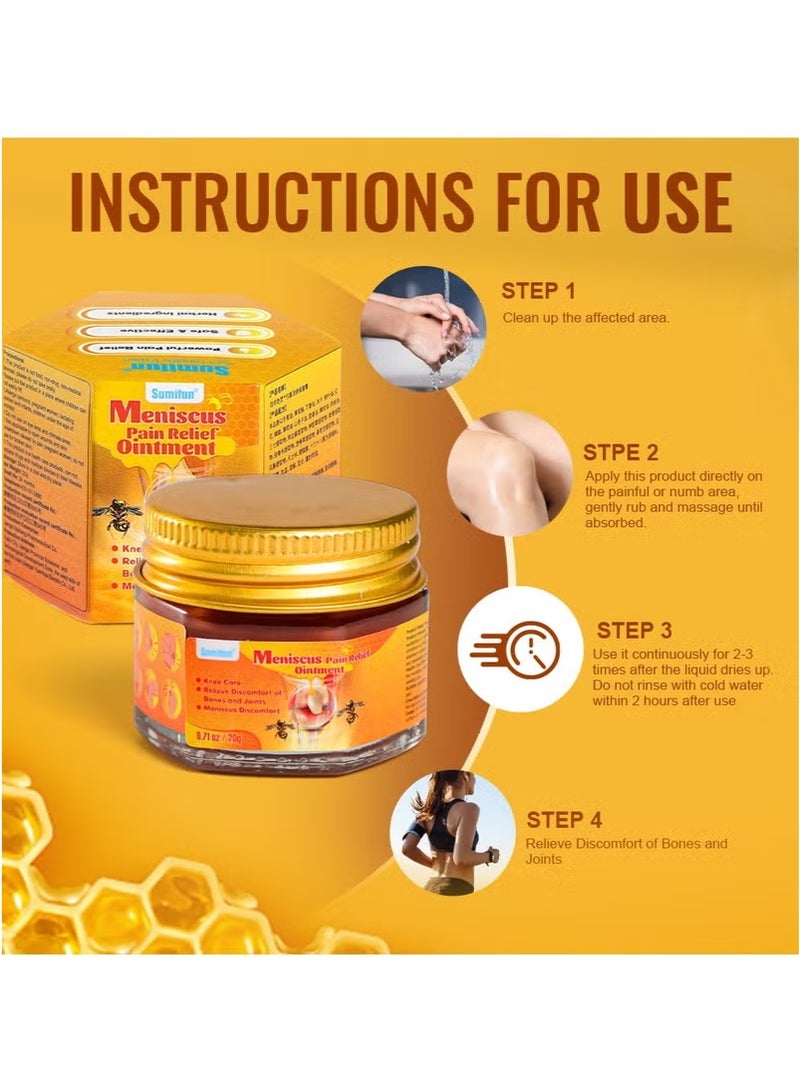 Sumifun Medical Bee Venom Joint Plaster Relieves Pain and Discomfort in Wrists, Knees and Muscles - Image 4