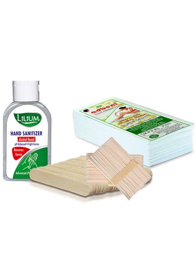 adbeni Special Hair Removal Waxing Kit With Wax Heater, (Gc1294), Pack Of 5 - Image 2