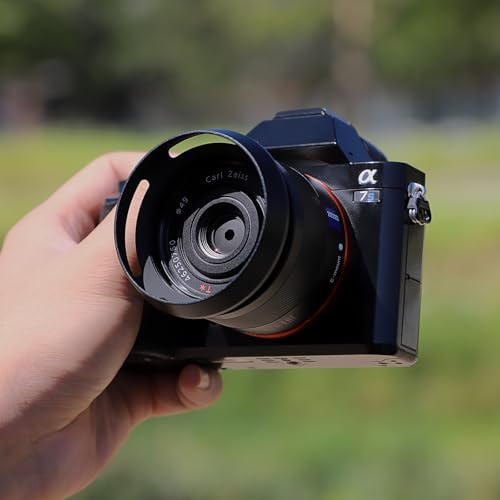 Haoge LH-SE1 Metal Lens Hood for Sony RX1 RX1R RX1R II III rx1m2 m3 Digital Camera Accessories Replaces LHP-1, Sony FE 24mm F1.8, 55mm F1.8 ZA, FE 35mm F2.8 ZA Lens - Image 3