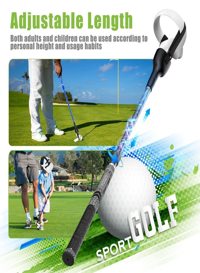 YOGES VR Golf Club Handle Compatible with Oculus Quest 2, Adjustable Length Virtual Reality Baseball Controller Attachment, Simulator Real Golf Game Grip for Golf+, Walkabout Mini Golf, Golf5eclub - Image 2