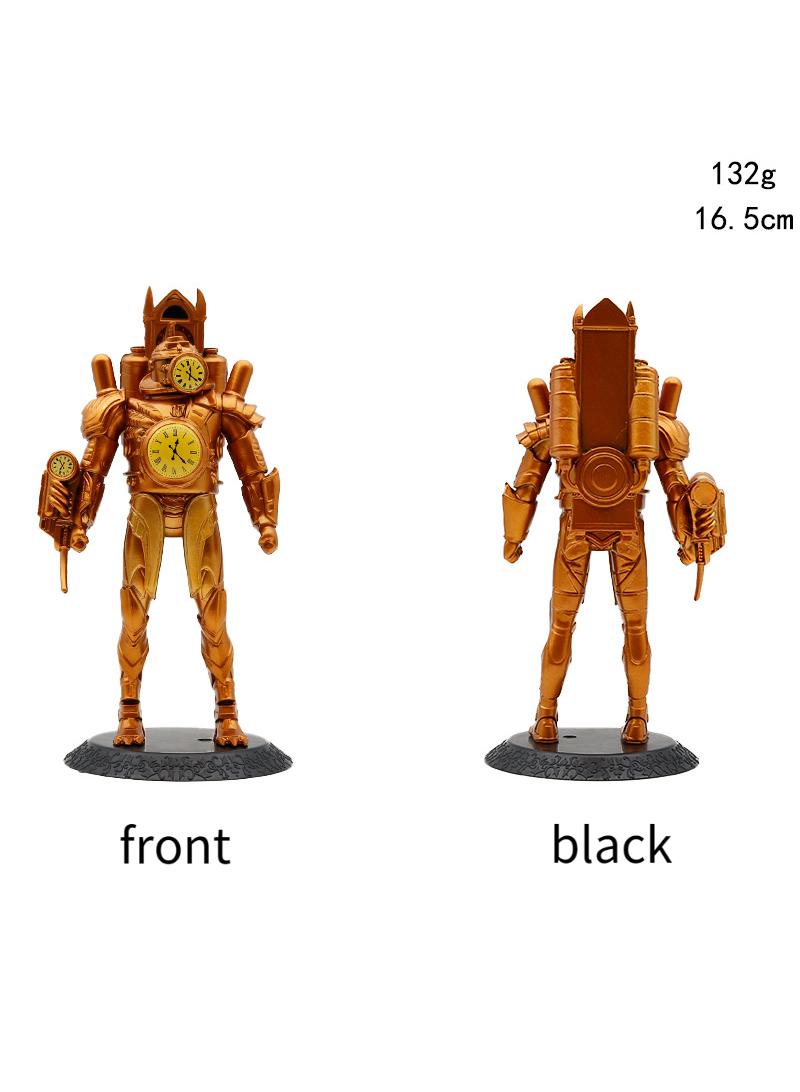 general 1 Pieces  Man Platinum Titan Clock Man Toy Ideas Toys Battle Horror Game Model Ideas Toys Gifts for Adult & Kids