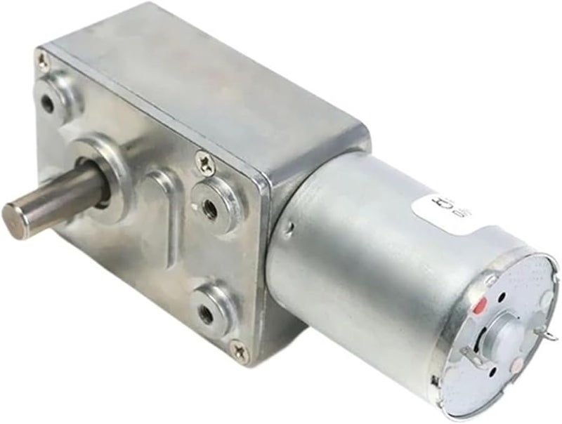 12V 50RPM Worm Gear Reduction Motor With Speed Controller And Power Supply Metal Gear 1 2 25kg - Image 3