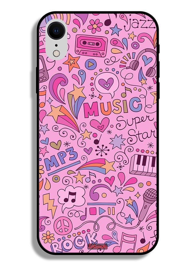 Tolwak Apple iPhone XR Protective Case Music Tags - Image 2