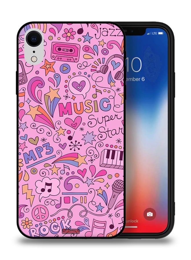 Tolwak Apple iPhone XR Protective Case Music Tags - Image 1