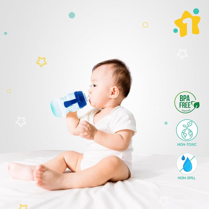 1ST STEP 250 ml BPA Free Polypropylene Soft Spout Sipper (Mint Green) - Image 3
