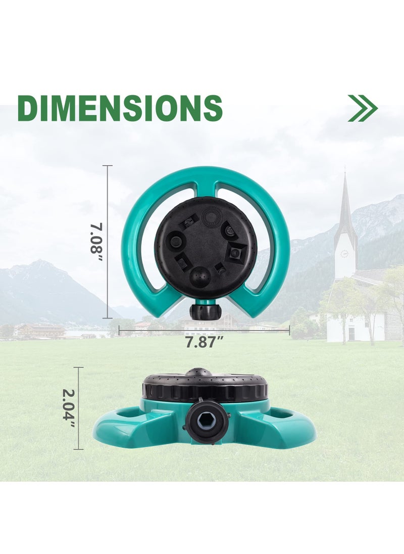Generic - Garden Water Sprinkler System, 8,Pattern Adjustable Sprinkler for Lawn and Yard, Efficient Irrigation Solution for Small Areas and Grass - Image 1