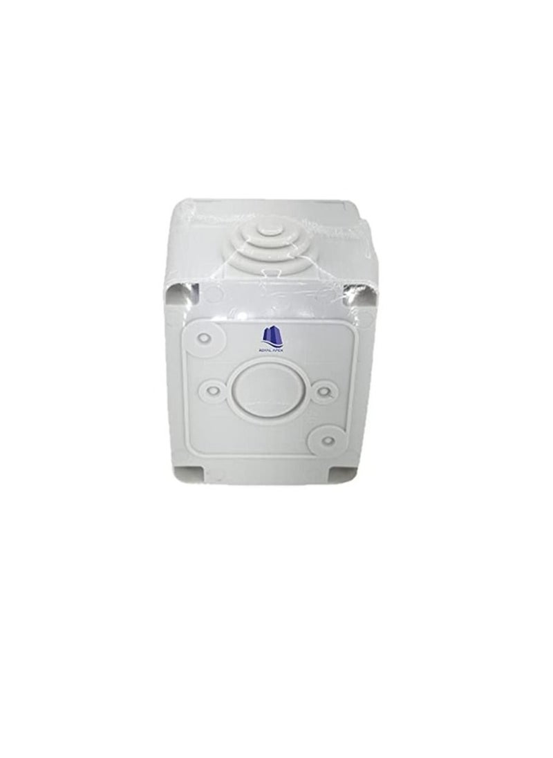 Generic Outdoor Waterproof Weatherproof Switch Socket IP55 Grey 1 GANG 2 WAY SWITCH  - Image 3