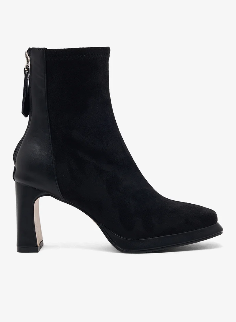ايلا Platform Mid Calf Chelsea Boots