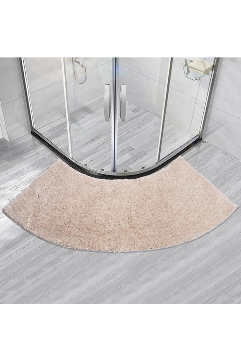 كي واي دي سجادة حمام منحنية سجادة حمام منحنية شكل سجادة, Non -Slip Soft Absorbent Bath Mat for Shower, Toilet, الحمام Floor 45x100cm. - Image 1