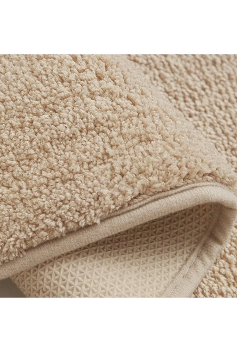 كي واي دي سجادة حمام منحنية سجادة حمام منحنية شكل سجادة, Non -Slip Soft Absorbent Bath Mat for Shower, Toilet, الحمام Floor 45x100cm. - Image 3