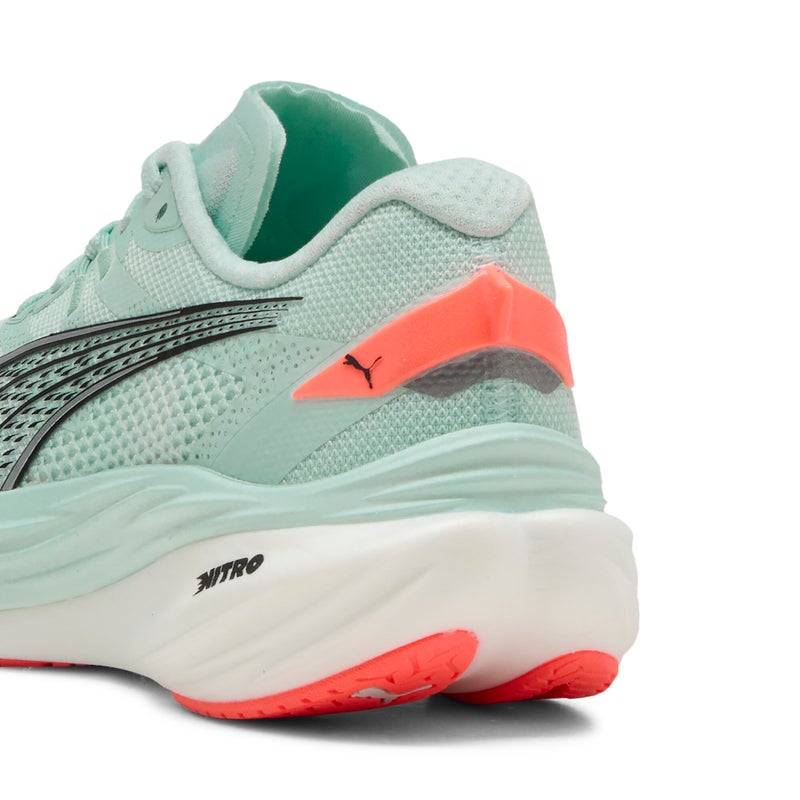 PUMA Deviate NITRO 3 Womens Blue Running Shoes - Image 3