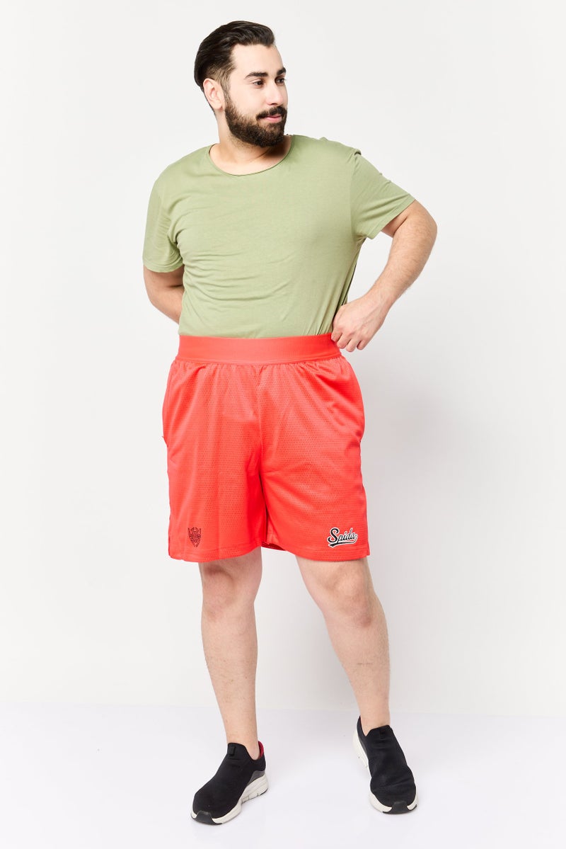 Adidas شورتات تدريب رياضية للرجال، أحمر - Image 3