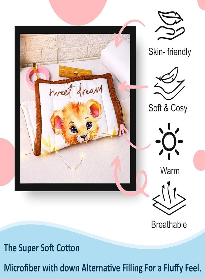 SANTALON New Born Godadi Combo Set Soft Cotton godi| Godari | Baby Bed Matress | Crib Sheet | Cartoon Mat Baby Godadi | Bedding Set | Pack of (3) - Image 3