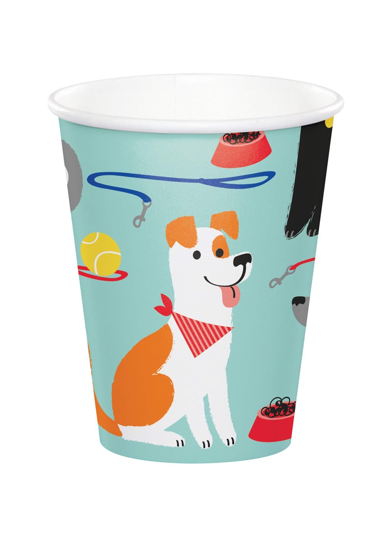 CREATIVE CONVERTING Creative Converting Dog Party Cup  9oz  Multicolor  - Image 1