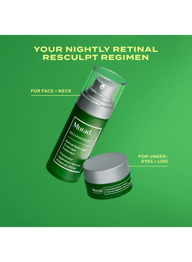 Murad Overnight Retinal Resculpt Anti-Aging Treatment - Visibly Firms, Lifts & Reduces Wrinkles, Delivers a Potent Dose of Retinal for Younger-Looking Skin (30 ml) - Image 4