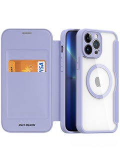 DUX DUCIS DUX DUCIS Skin X Pro Series Case for iPhone 13 Pro Max With Wireless charger compatible with MagSafe - Purple  - Image 1