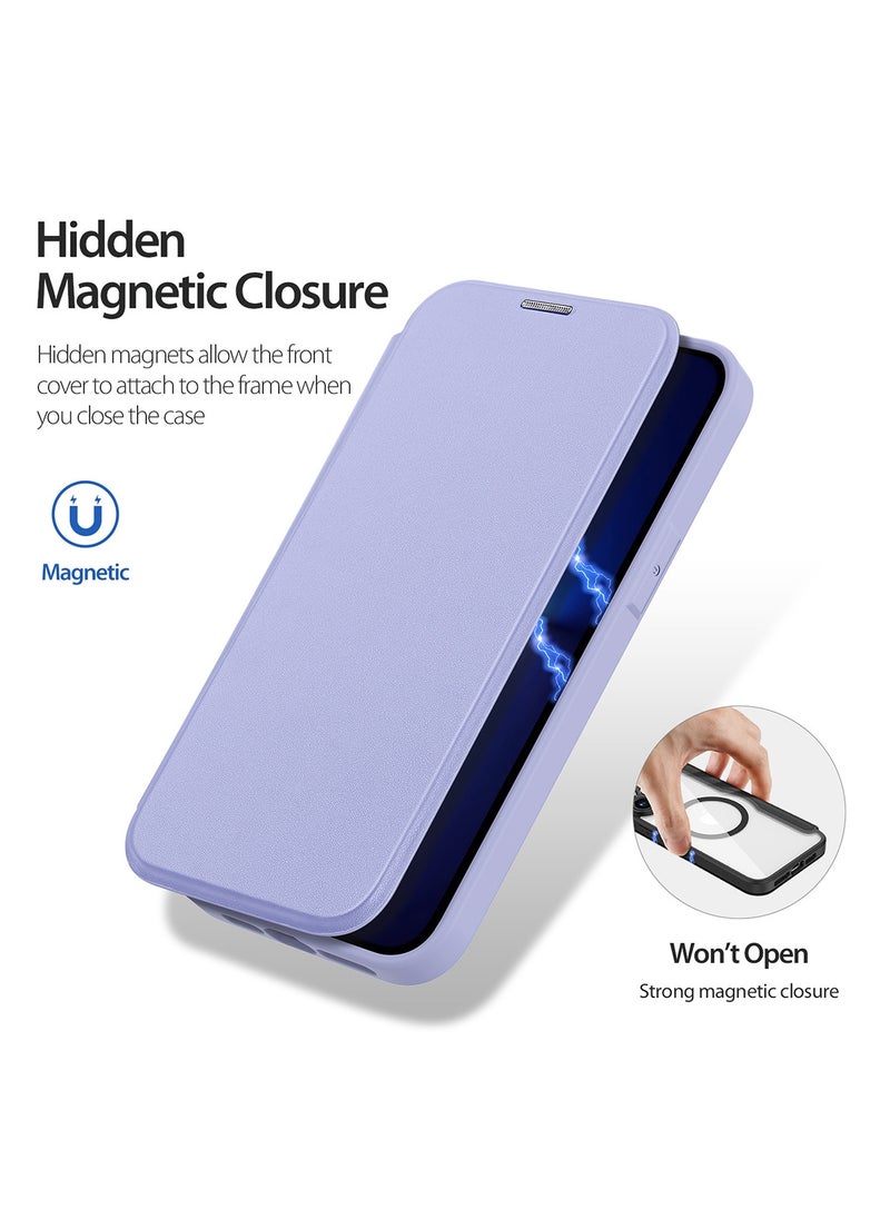 DUX DUCIS - DUX DUCIS Skin X Pro Series Case for iPhone 13 Pro Max With Wireless charger compatible with MagSafe - Purple - Image 1