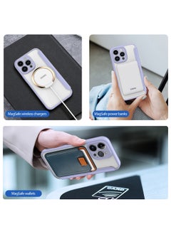 DUX DUCIS DUX DUCIS Skin X Pro Series Case for iPhone 13 Pro Max With Wireless charger compatible with MagSafe - Purple  - Image 2