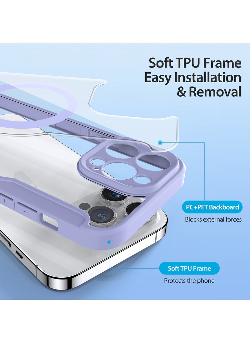 DUX DUCIS - DUX DUCIS Skin X Pro Series Case for iPhone 13 Pro Max With Wireless charger compatible with MagSafe - Purple - Image 1