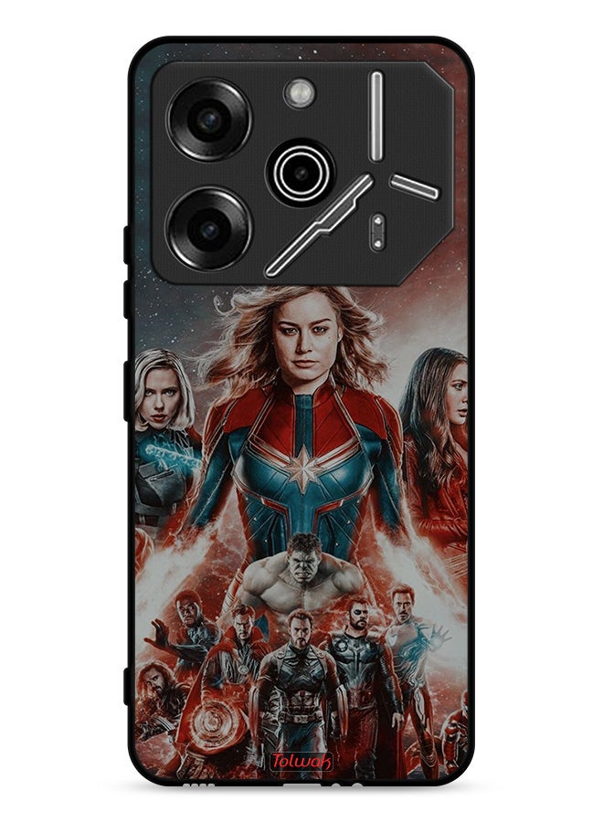 Tolwak Tecno Pova 6 Pro 5G Protective Case Cover Avengers - Image 1