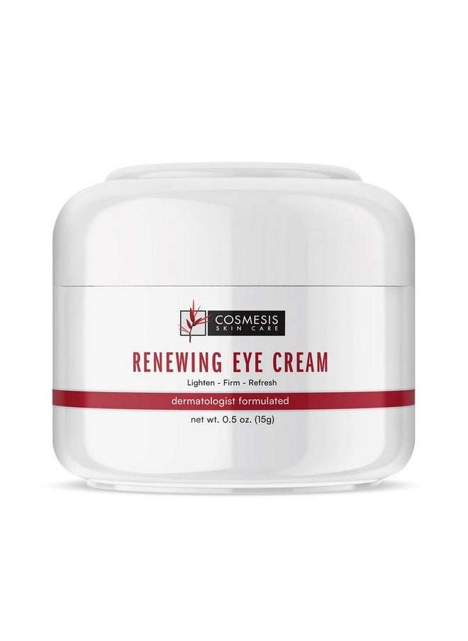 Cosmesis Skin Care Renewing Eye Cream Minimize Fine Lines Promote Hydration & Skin Rejuvenation With Plantbased Formula 0.5Oz  - Image 1