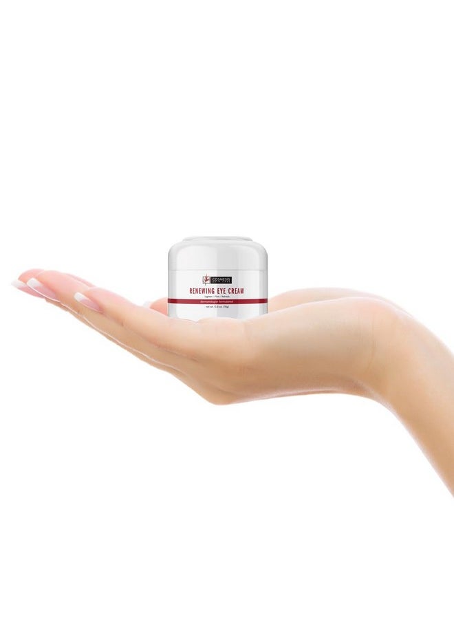 Cosmesis Skin Care Renewing Eye Cream Minimize Fine Lines Promote Hydration & Skin Rejuvenation With Plantbased Formula 0.5Oz  - Image 4