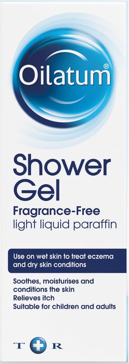 Oilatum Shower Gel Fragrance Free to Treat Dry Skin & Eczema 150ml