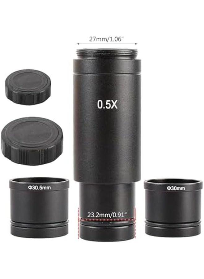 C Mount Camera Eyepiece Lens 30 30.5mm Adapter for Trinocular Stereo Microscope - Image 5