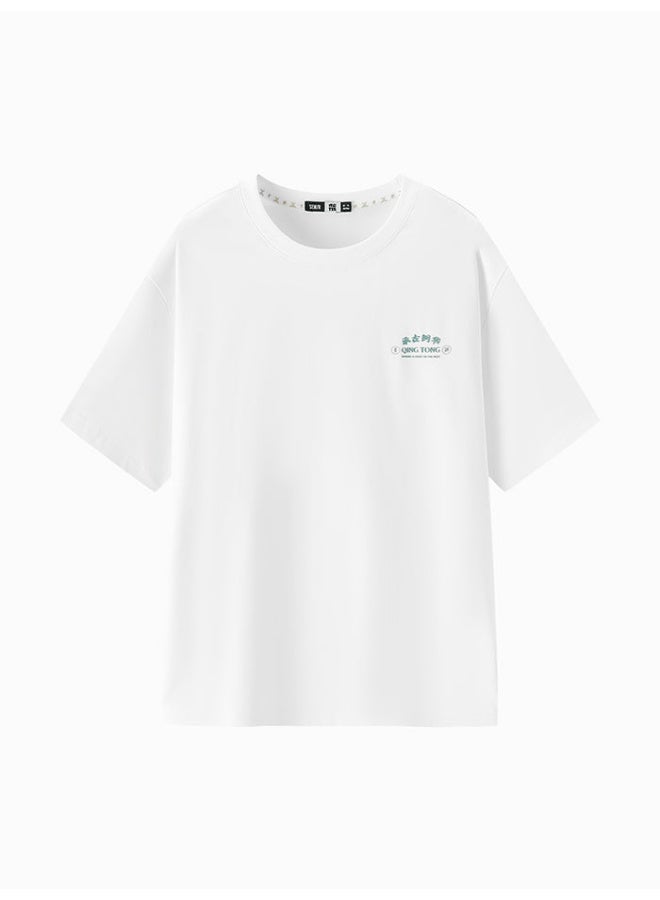 سيمير تيشيرت بطباعة أمامية وخلفية للرجال - Image 4