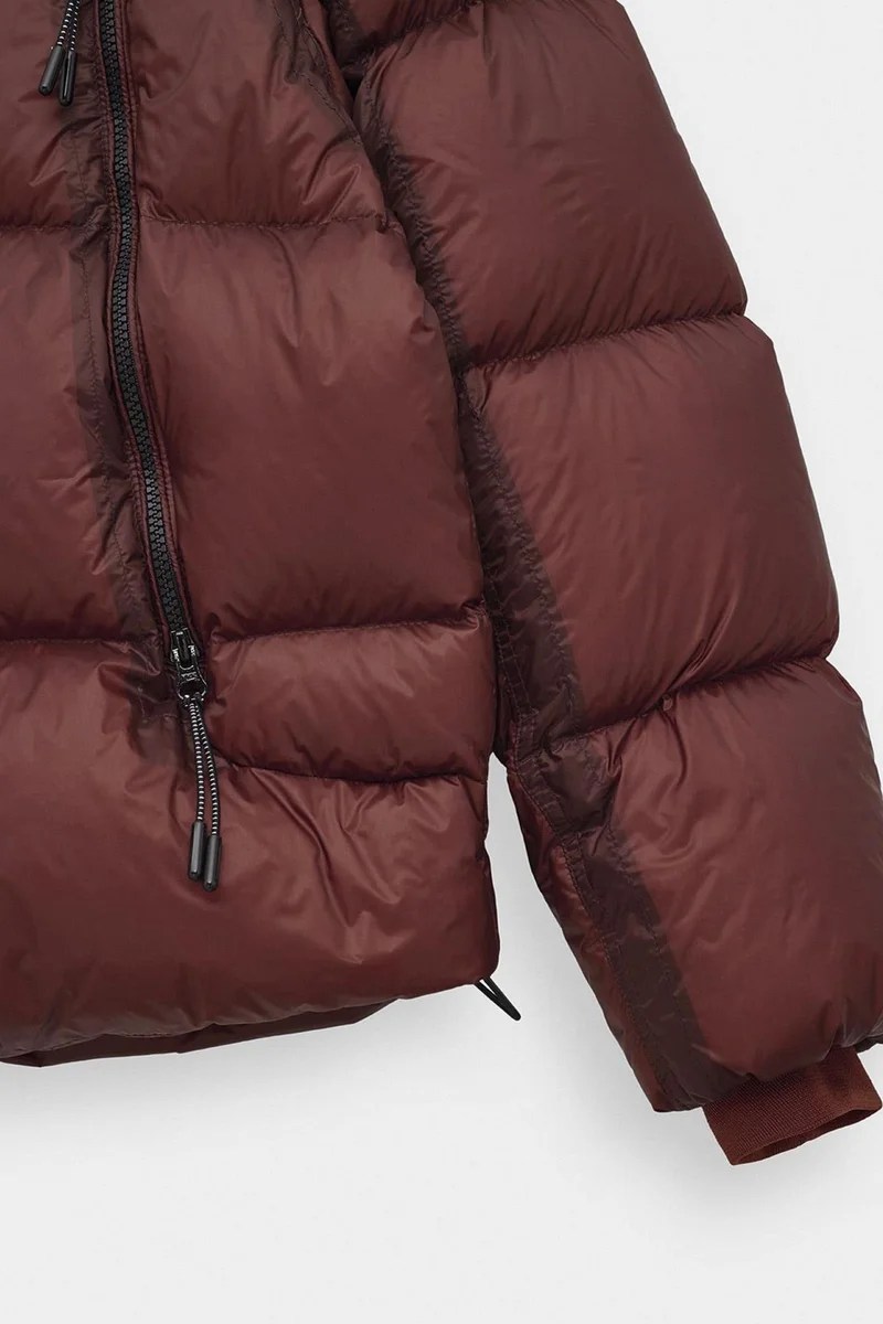 Giesto Burgundy Red GIESTO Men's Puffer Down Coat for Men | Best Price UAE