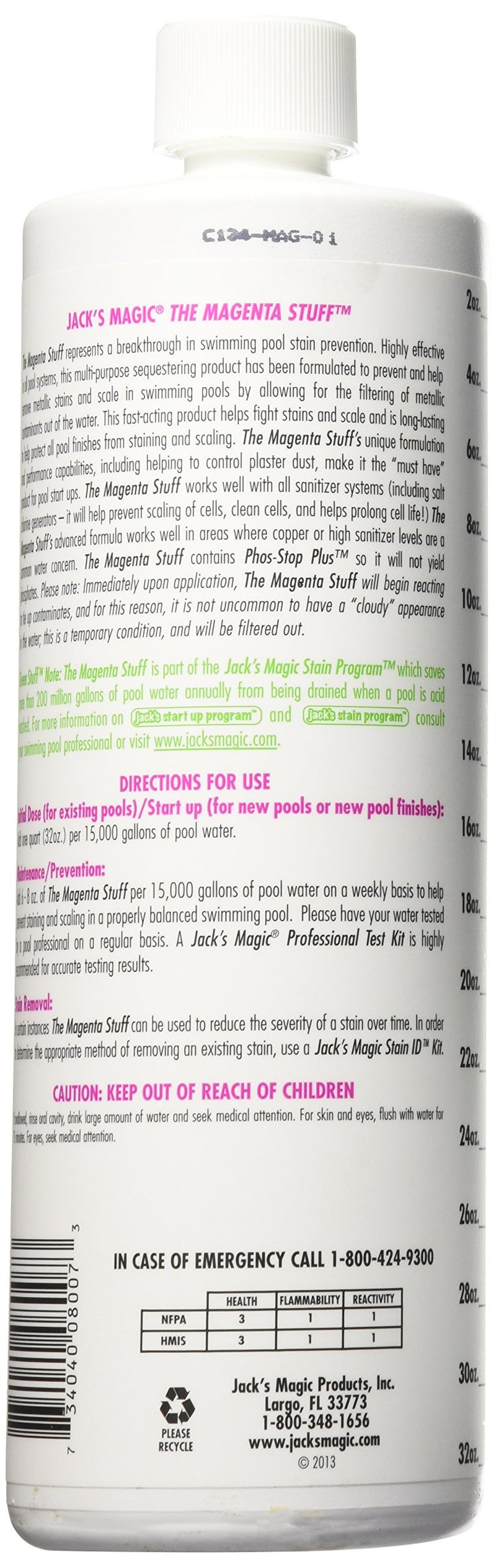 Jack's Magic The Magenta Stuff JMMAGENTA032 - Image 3