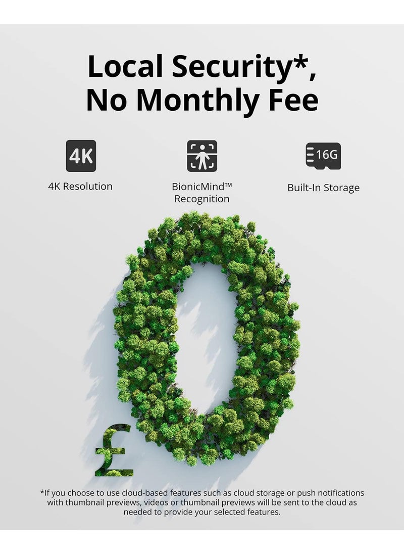 eufy - Security S300 eufyCam 3C 3-Cam Kit Security Camera Outdoor Wireless, 4K Camera, Expandable Local Storage Up To 16TB, Face Recognition AI, Spotlight, Color Night Vision, No Monthly Fee - Image 1
