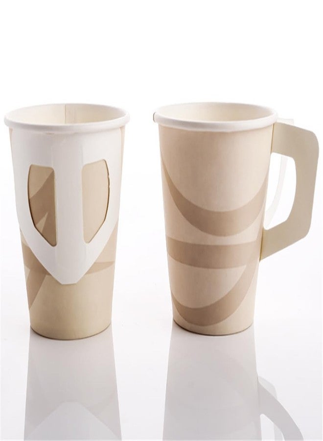 Spylark - Ecofriendly Paper Cups with Handle 150ml (Pack of 60) Biodegradable - Image 4
