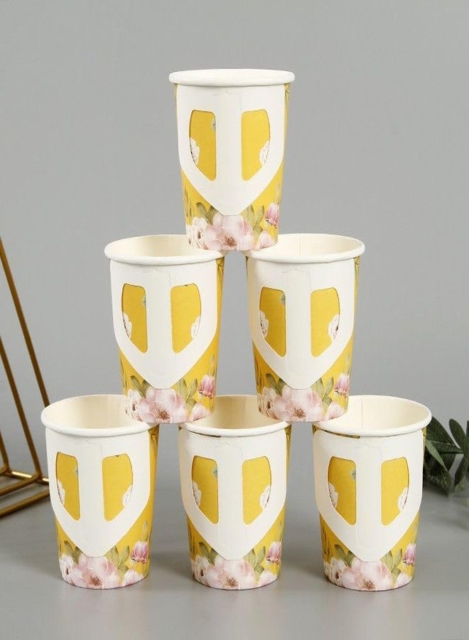 Spylark - Ecofriendly Paper Cups with Handle 150ml (Pack of 60) Biodegradable - Image 5