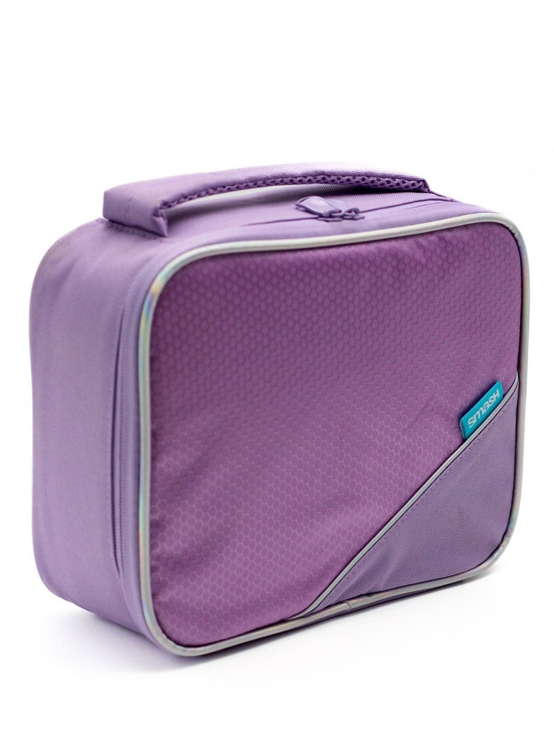 smash 5 Piece Lunch Bag Purple - Image 1