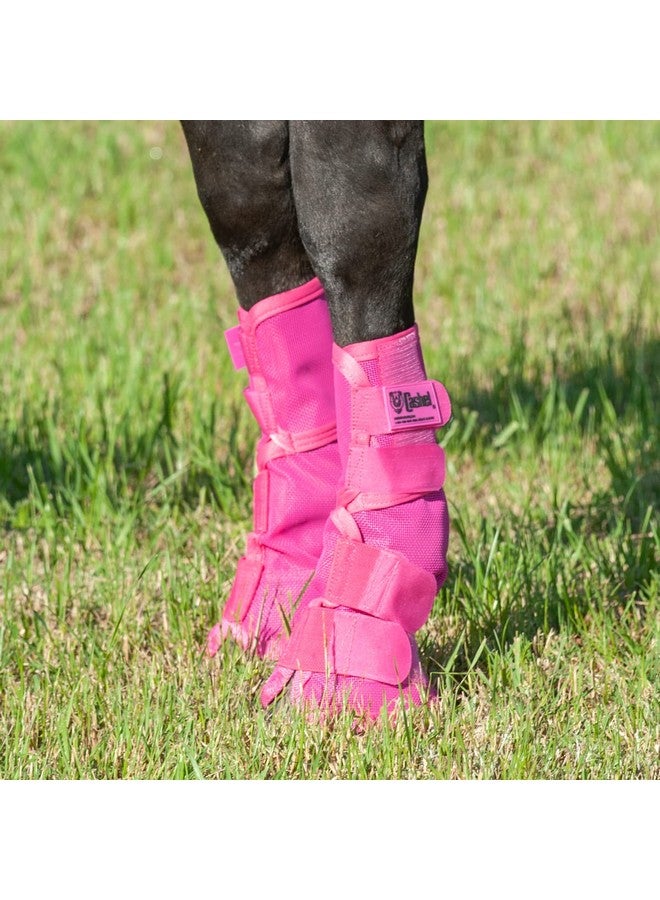 Cashel Crusader Horse Leg Guard Fly Boots 3, Pink, Arabian, (CASC-LG3) - Image 2
