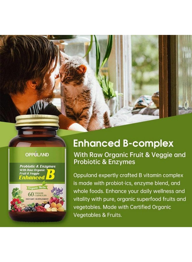 oppuland Vitamin B Complex-Vitamin B Supplement-Promotes Immune Health-60 Veggie Capsules - Image 4