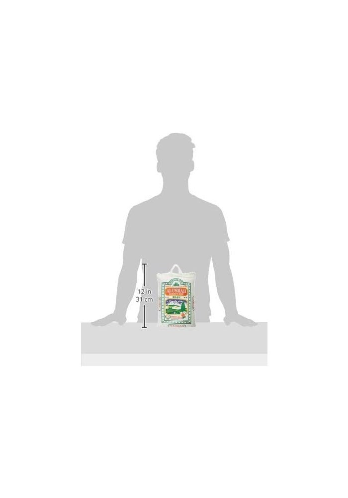 Al Usrah Silky Basmati Rice - 5 Kg - Image 3