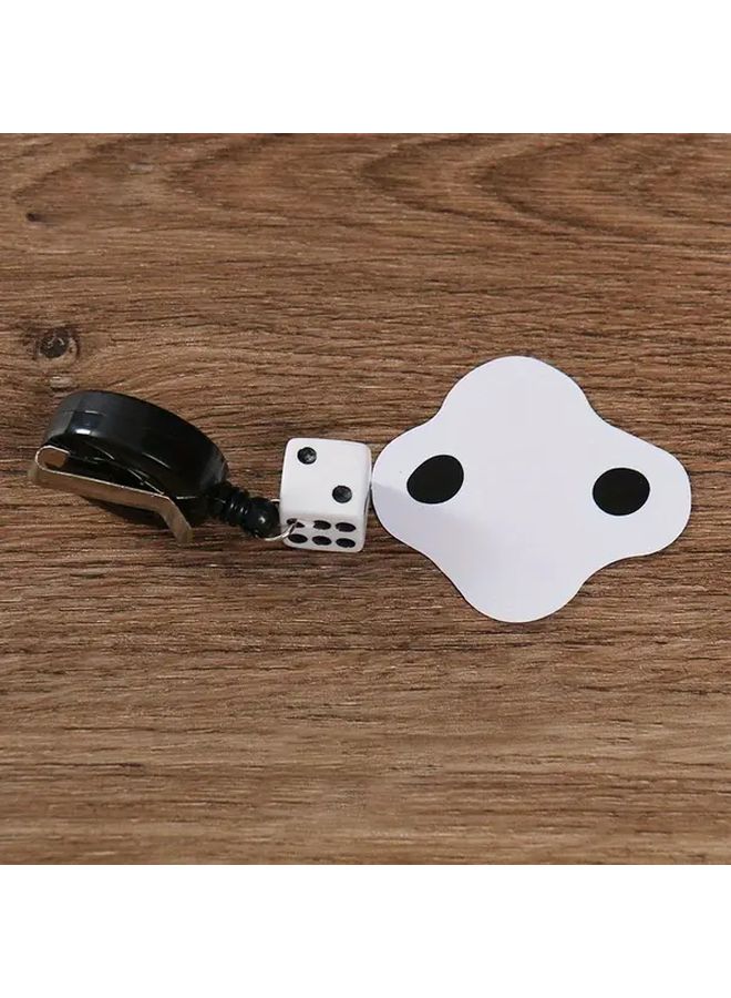 Flat Dice Magic Props Disappearing Device Set With Sieve - Image 1