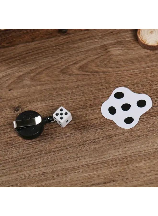 Flat Dice Magic Props Disappearing Device Set With Sieve - Image 4