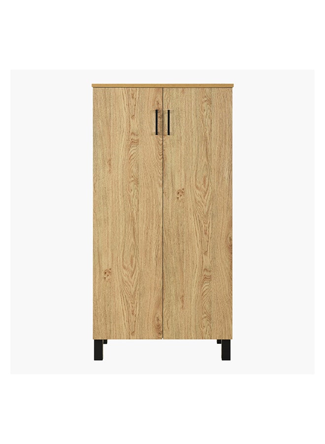 Home Box خزانة أحذية متعددة الأغراض بارتفاع باتارا بسعة 18 زوج مع بابين 33 × 120 × 60 سم  - Image 1