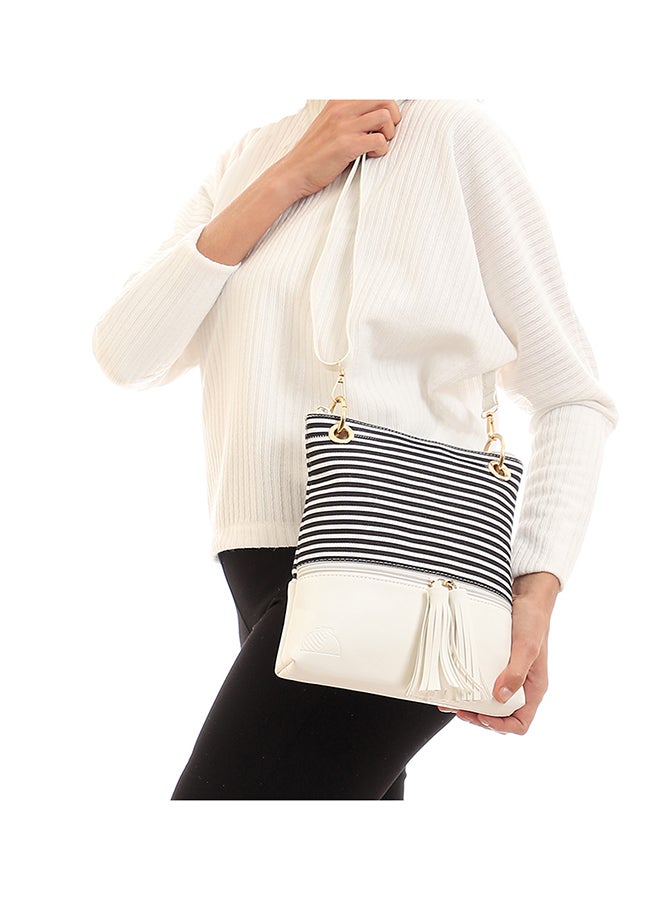 ريتزي شنطة كروس  - أبيض - Image 4