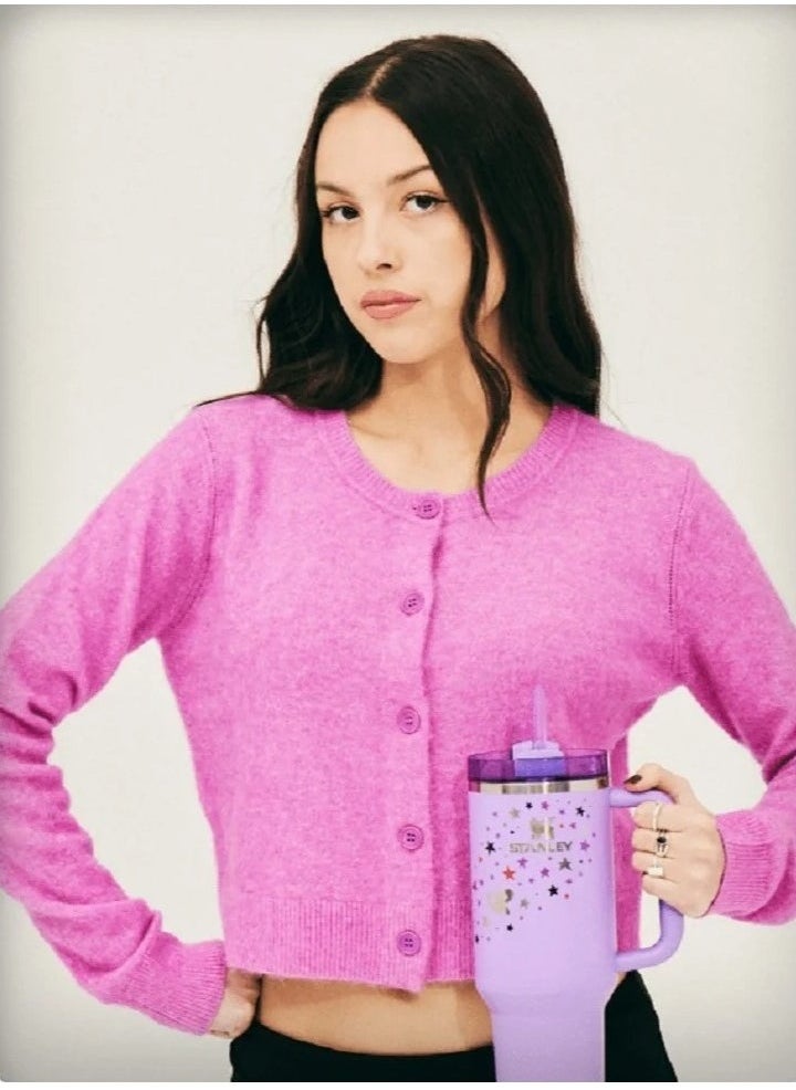 Stanley - Olivia Rodrigo x Limited Edition 40oz Quencher H2.0 FlowState™ Tumbler – Stainless Steel Vacuum Insulated Cup with Reusable Lid & Straw – Perfect for Iced Tea, Coffee, Water & Smoothies – Premium Fan Gift Idea - Image 1