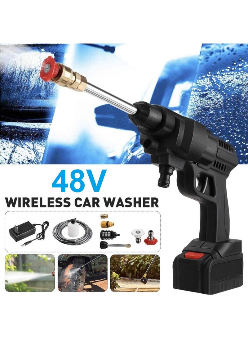 Wireless High Pressure Power Washer with 48V Battery - Image 2