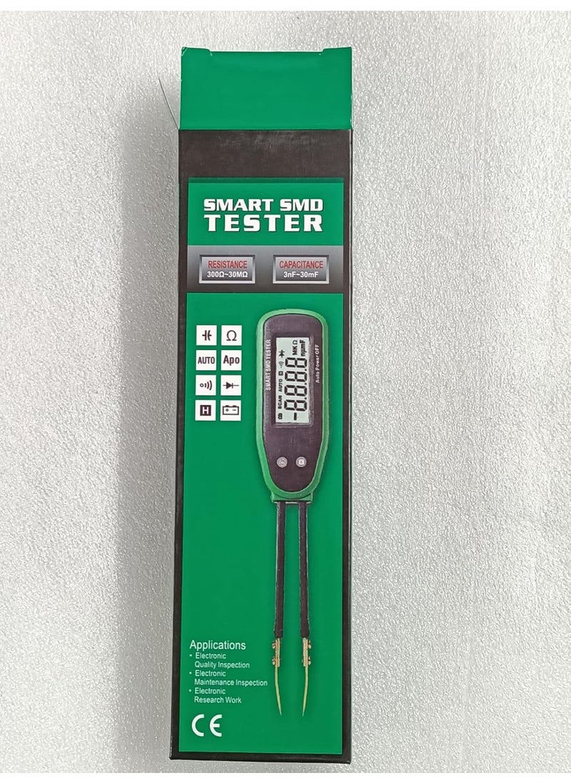 HTC Htc Smd New Auto Scan Smart Smd Tester Tweezer Resistance Capacitance Multimeter  - Image 3