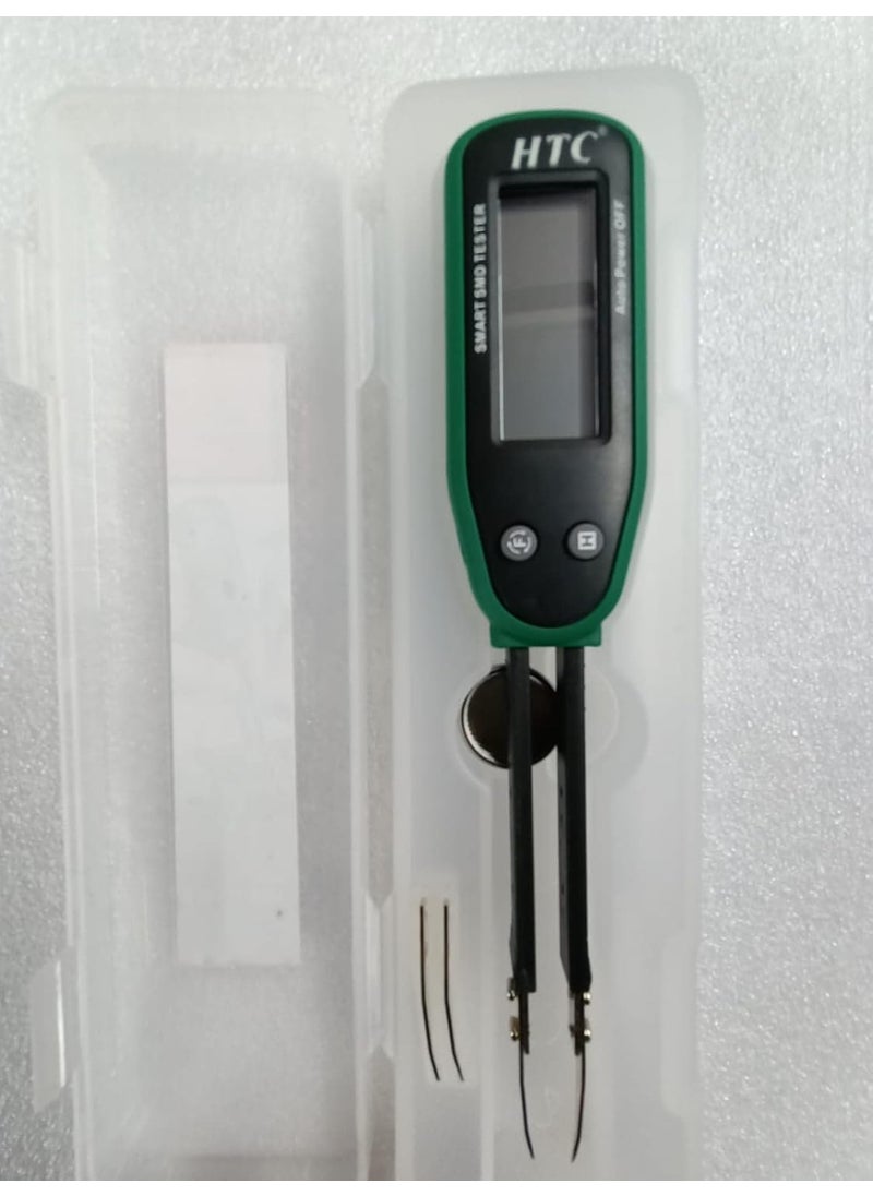 HTC Htc Smd New Auto Scan Smart Smd Tester Tweezer Resistance Capacitance Multimeter  - Image 4