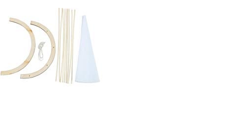 Darice 9184-11 Wood Tepee Kit - Image 2