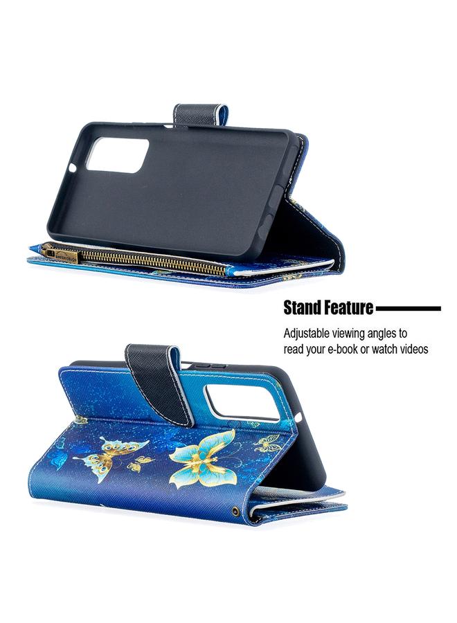 S-TOP Case For Huawei P smart 2021 / Y7a Colored Drawing Pattern Zipper Horizontal Flip Leather Case with Holder & Card Slots & Wallet - Image 4
