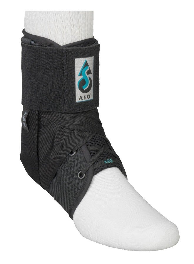 ASO Ankle Stabilizing Orthosis w/inserts (Large - Black) - Image 1