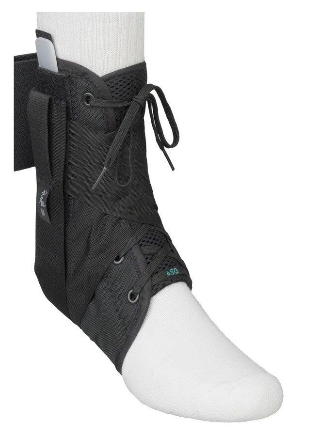 ASO Ankle Stabilizing Orthosis w/inserts (Large - Black) - Image 2